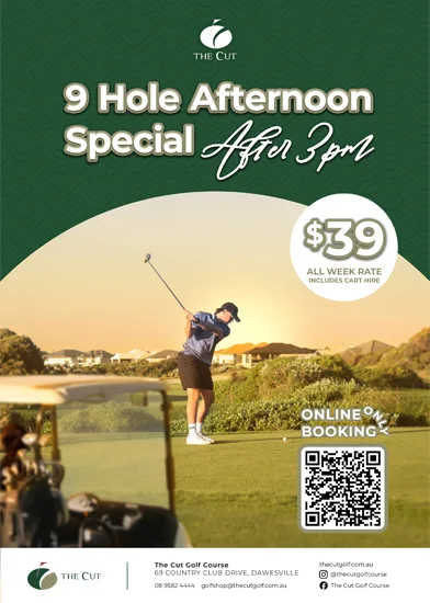 9 Holes Afternoon Special