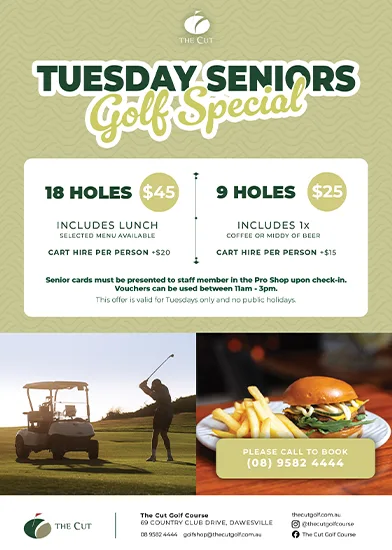 Tuesday Seniors Golf Special