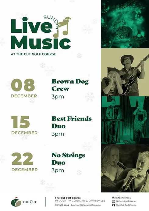 December Live Music Line Up