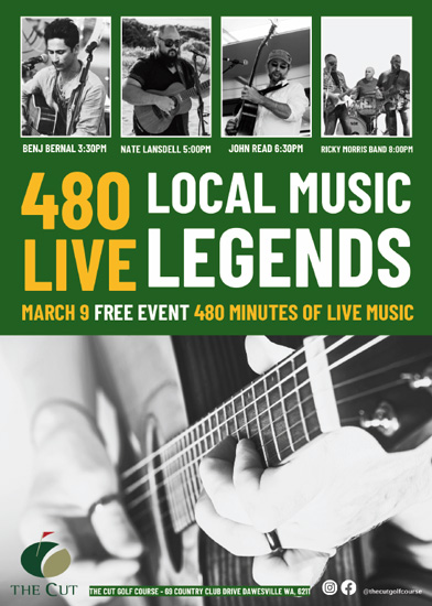 Free Event 480 Minutes of Live Music